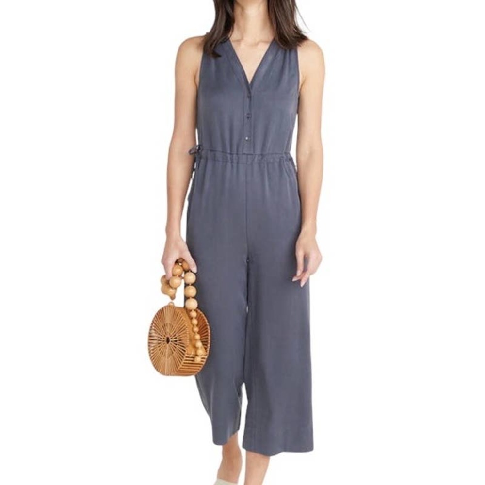Marine Layer Katy Wide relaxed Leg Jumpsuit size Small